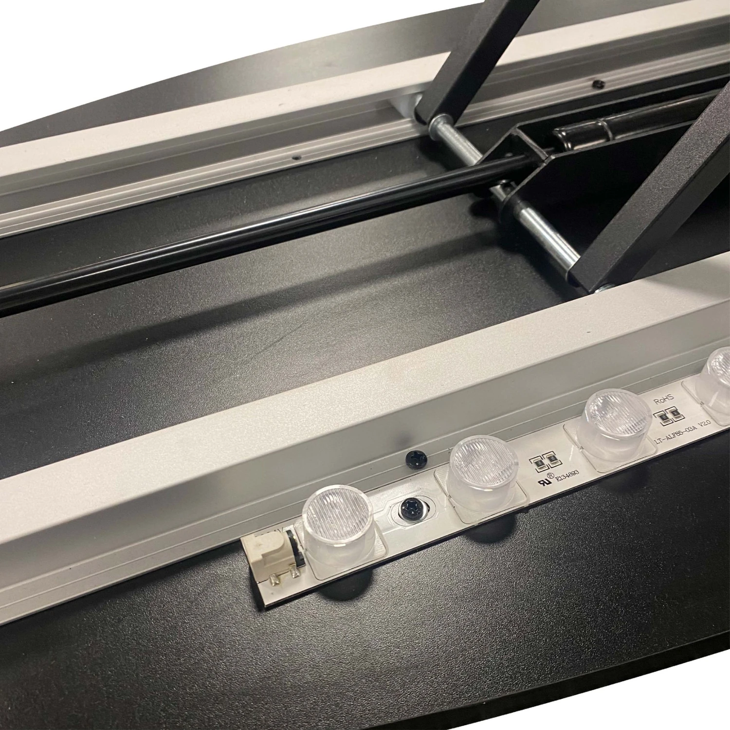 LED module inside the counter base