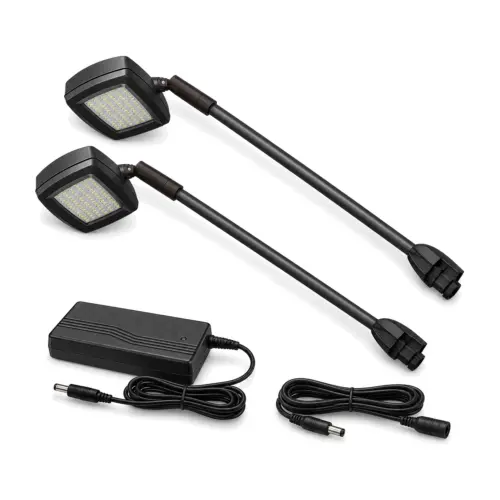 LED Floodlights for Display Stands (Pair with Driver)