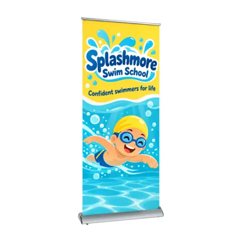 Legend Roller Banner with example artwork