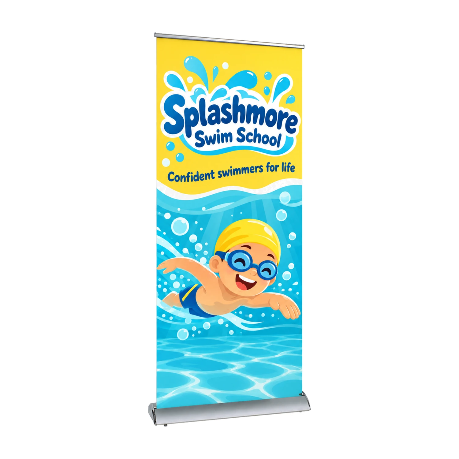 Legend Roller Banner with example artwork