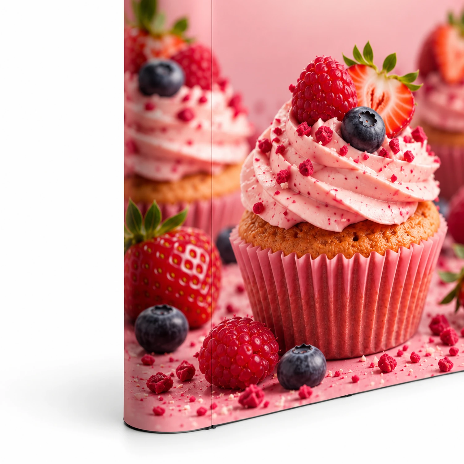 Lite Pop Up Stand 2x3 Curved detail