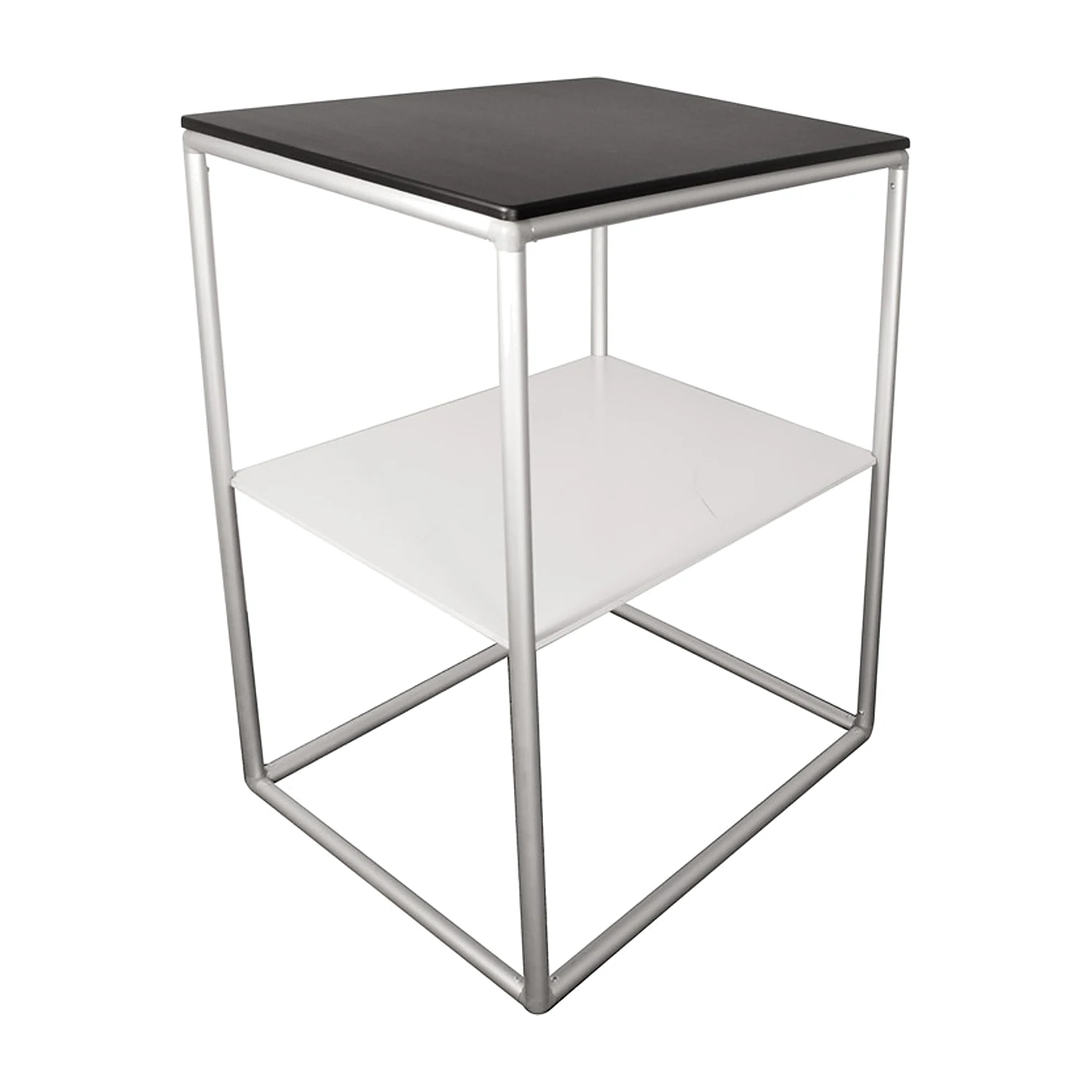 Counter bare frame with top and shelf