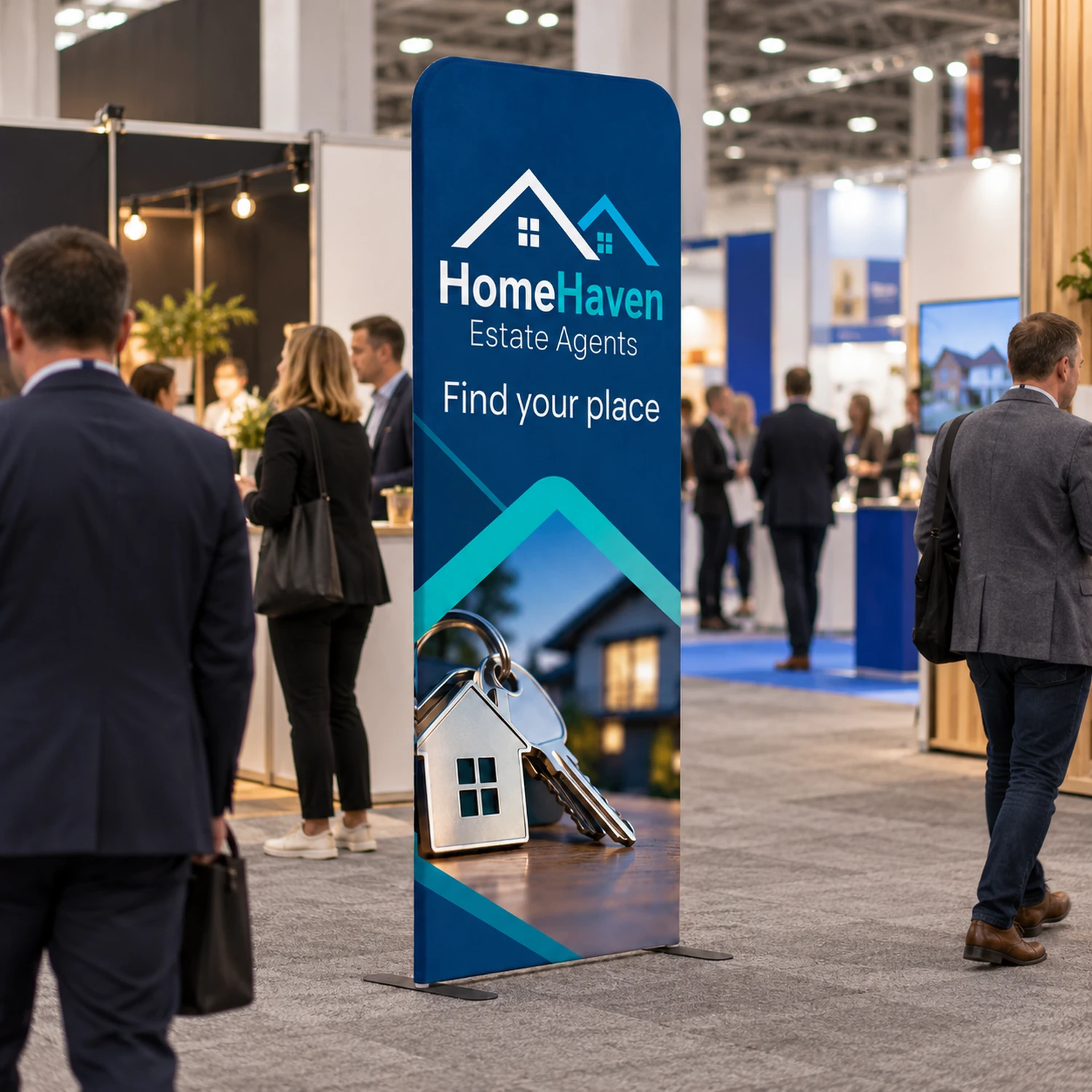 Modulate Modular Fabric Wall with Square Corners in use at an event