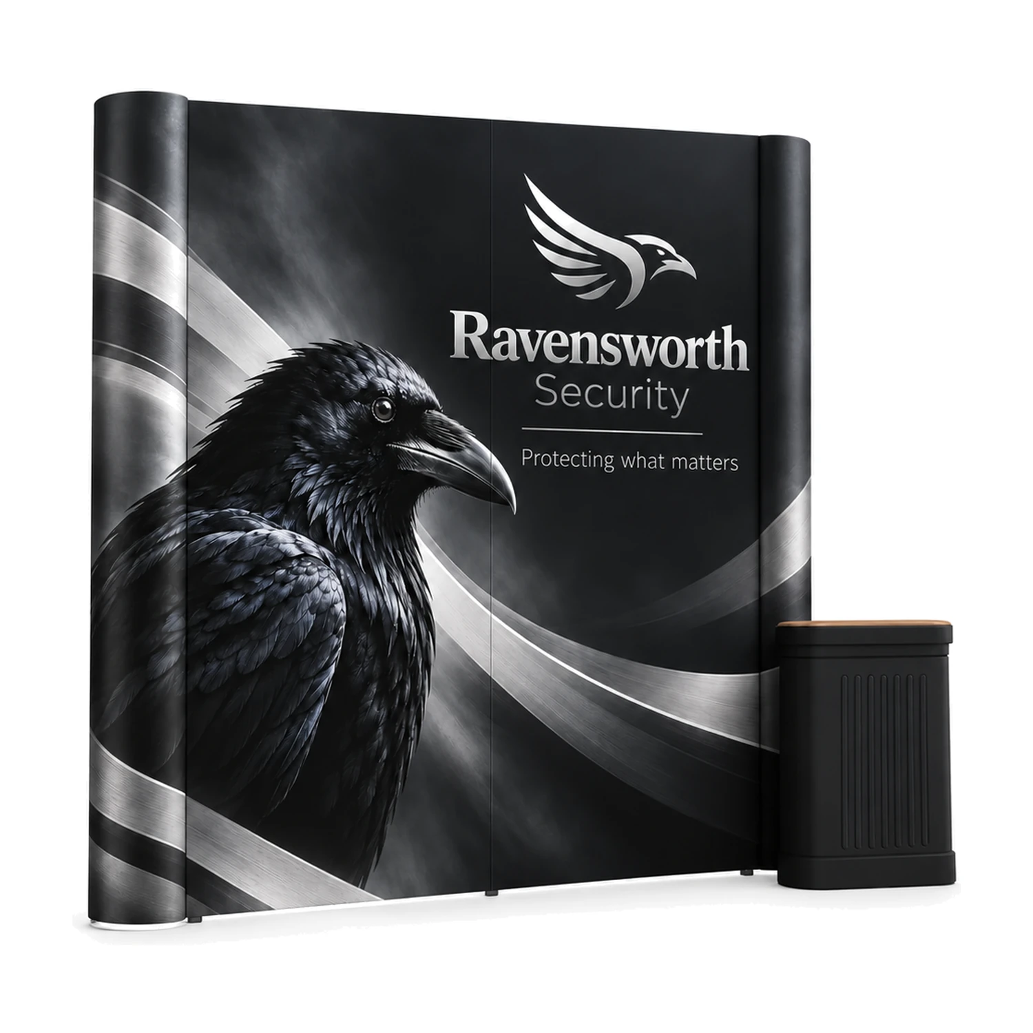Pop Up Stand 2x3 Straight with example artwork