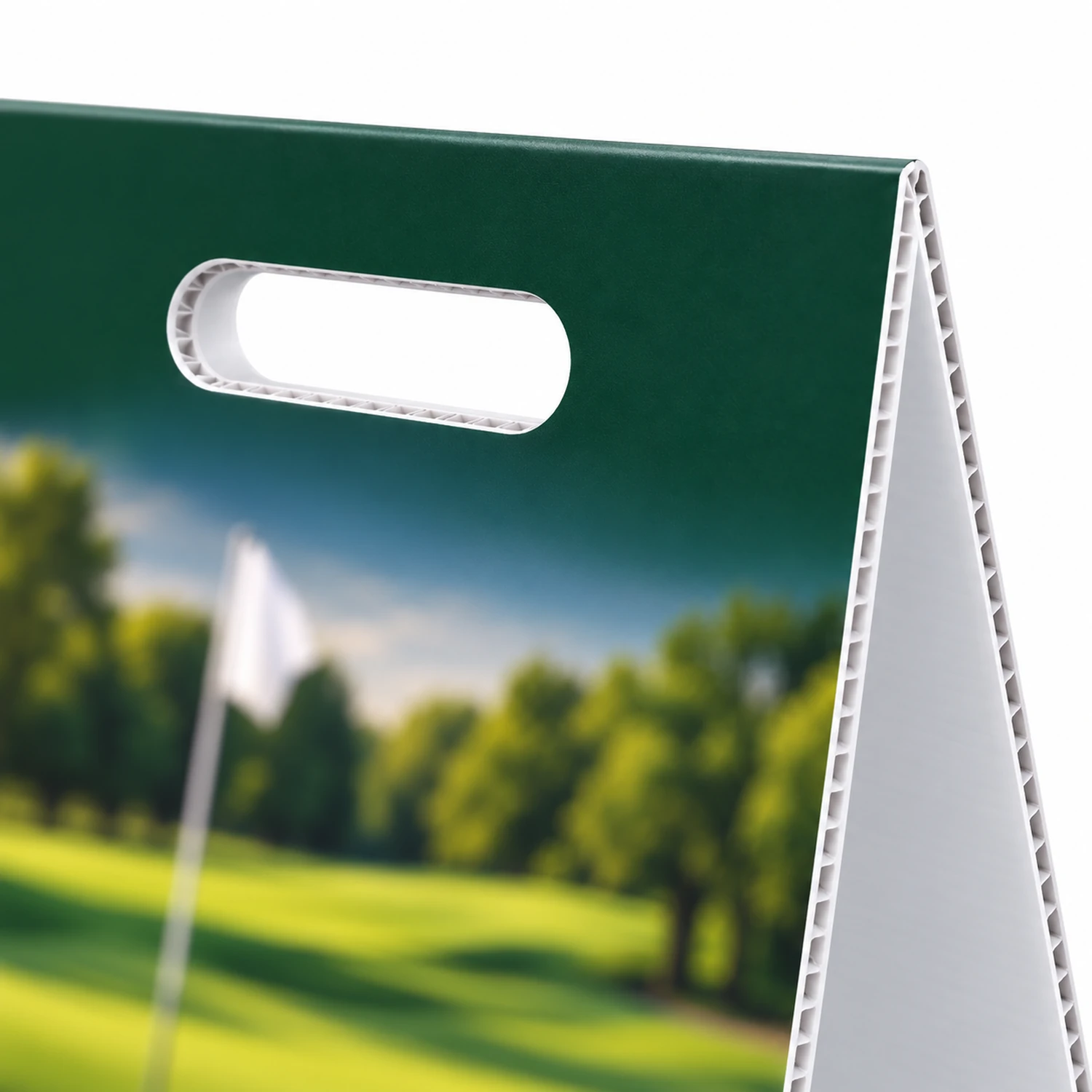 Printed Fluted Board A-Boards 290mm x 1m, Pack of 4 detail