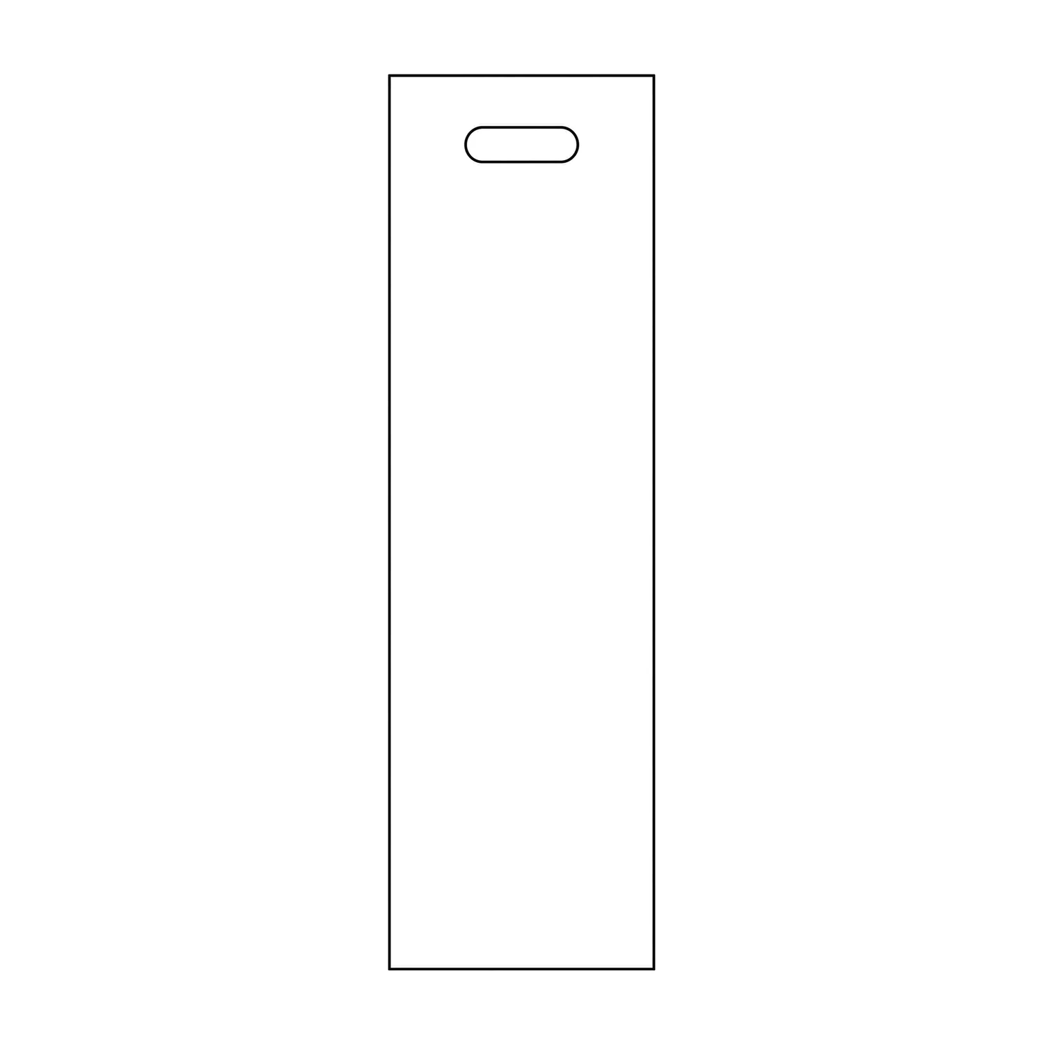 Printed Fluted Board A-Boards 290mm x 1m, Pack of 4 line drawing