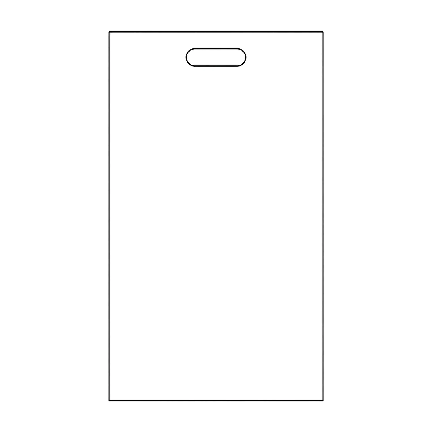 Printed Fluted Board A-Boards 590mm x 1m, Pack of 2 line drawing