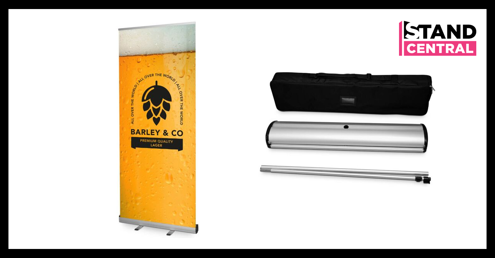 Pull Up Banner Size Guide and Which Roller Banner Width to Choose