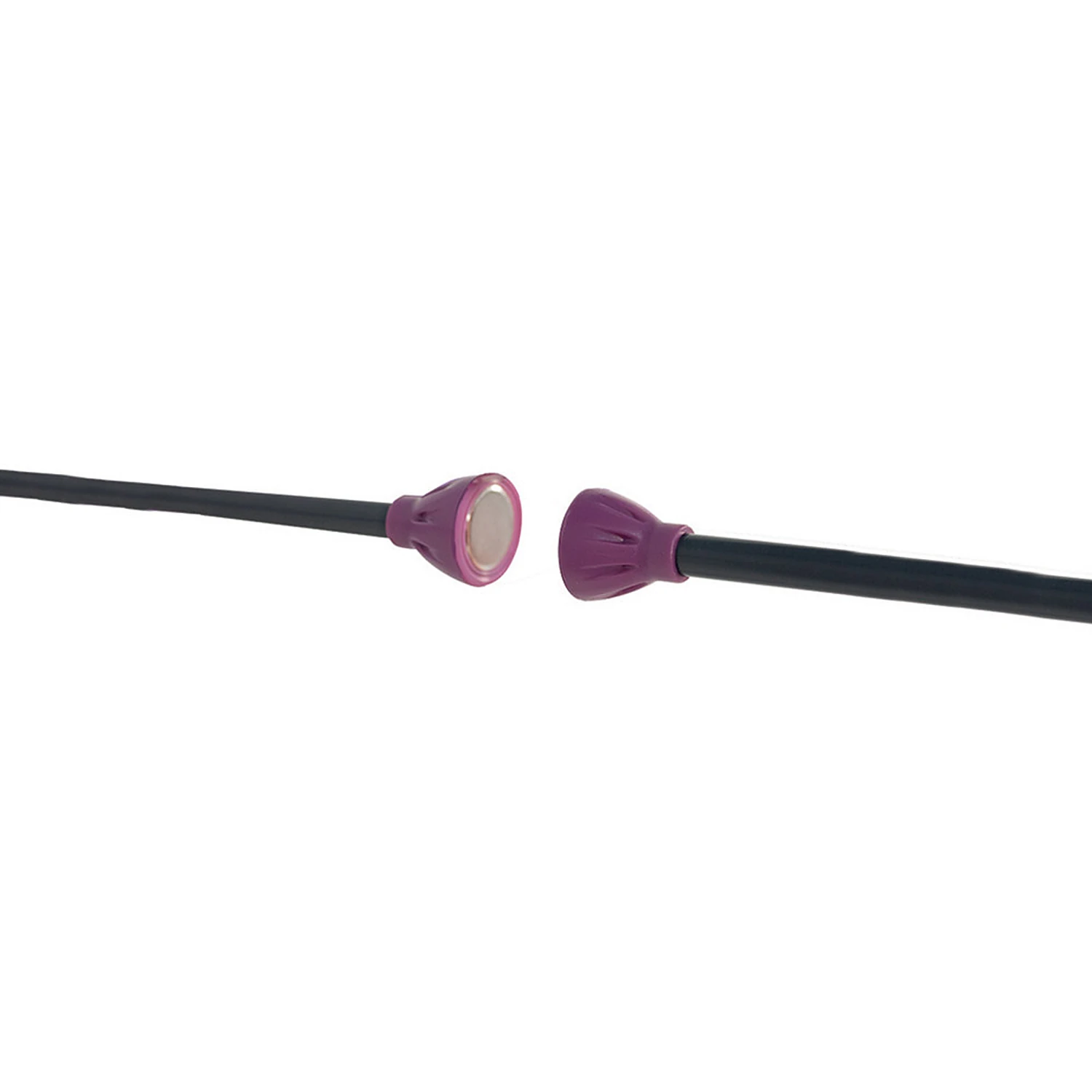 Magnetic bar connector ends
