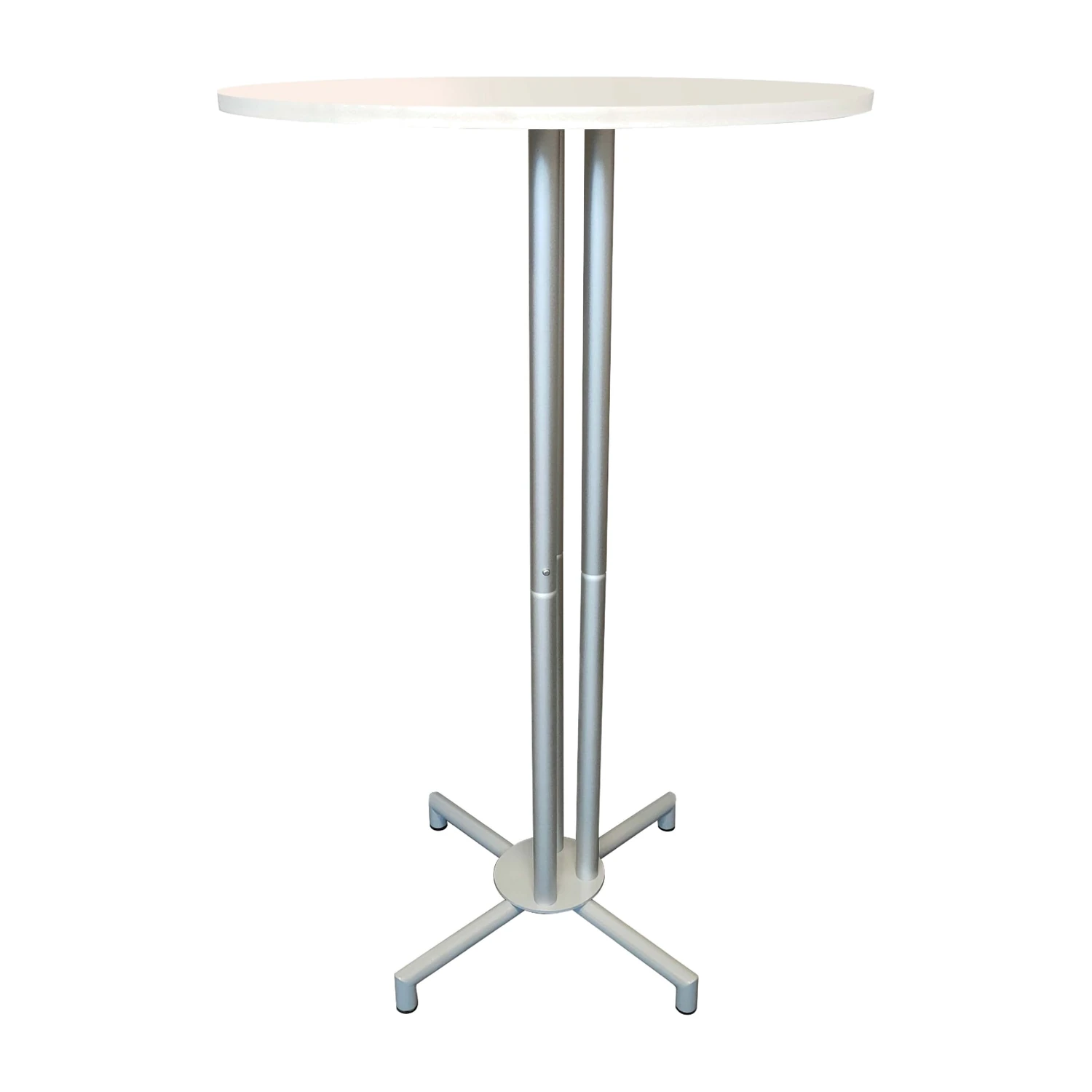 Round display table frame without its cover