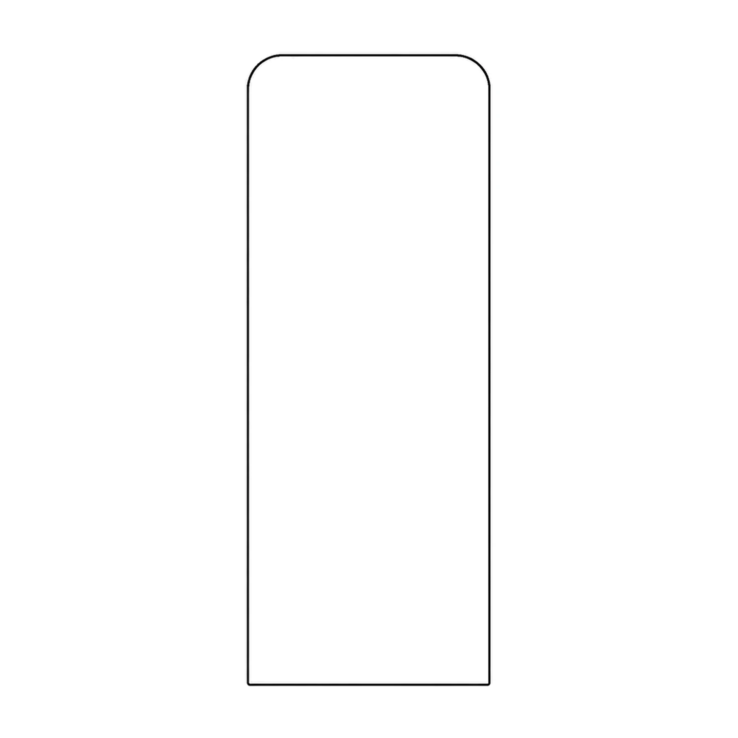 Snake Stretch Fabric Banner Stand line drawing