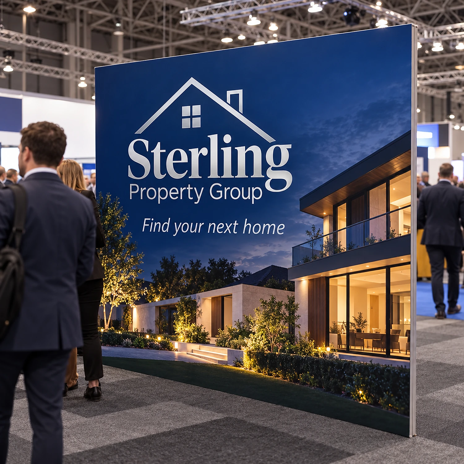 Vector Modular Display Module in use at a business expo