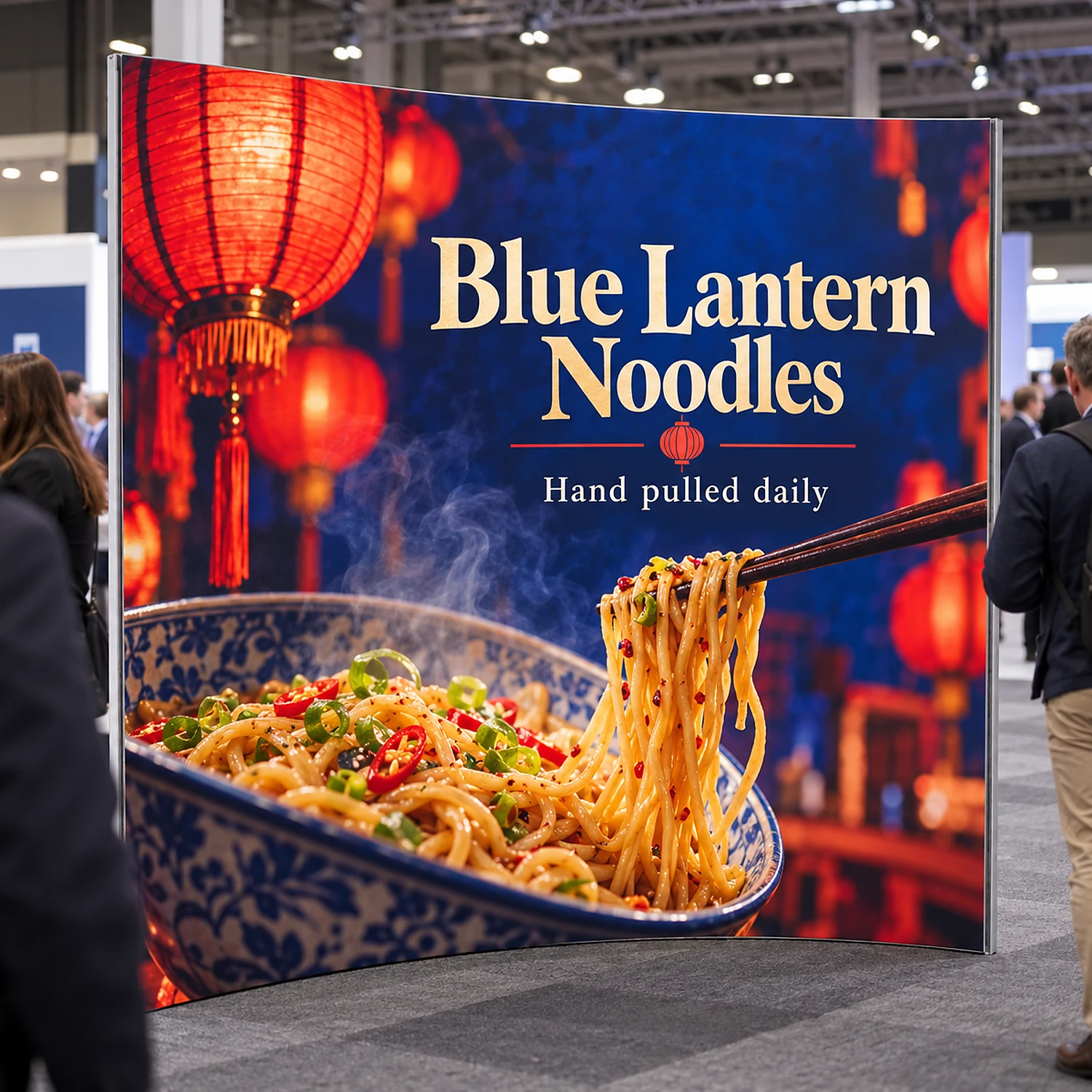 Vector Modular Display Module in use at a business expo