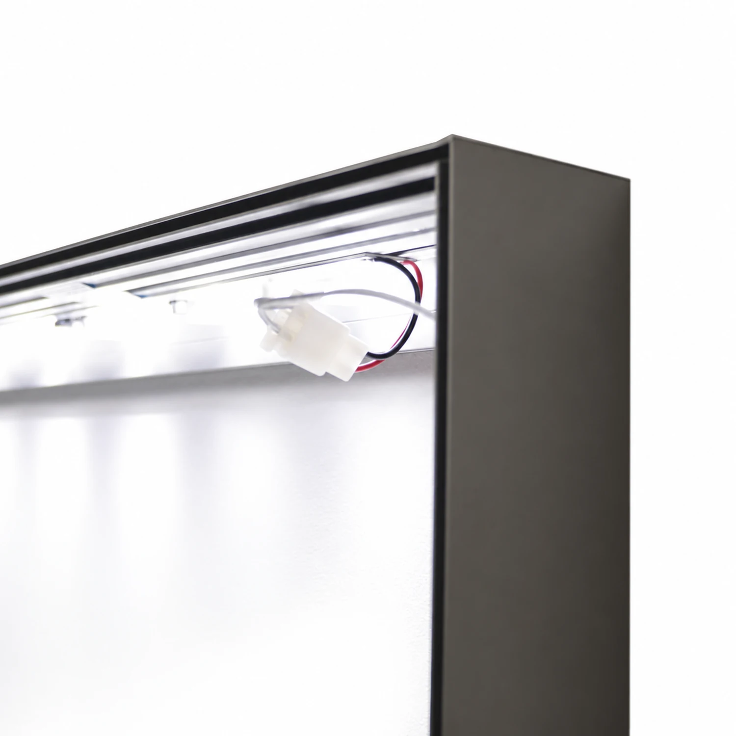 Wall Mounted LED Lightbox detail