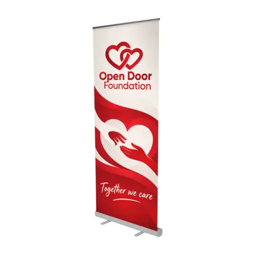 Wasp Roller Banner with example artwork