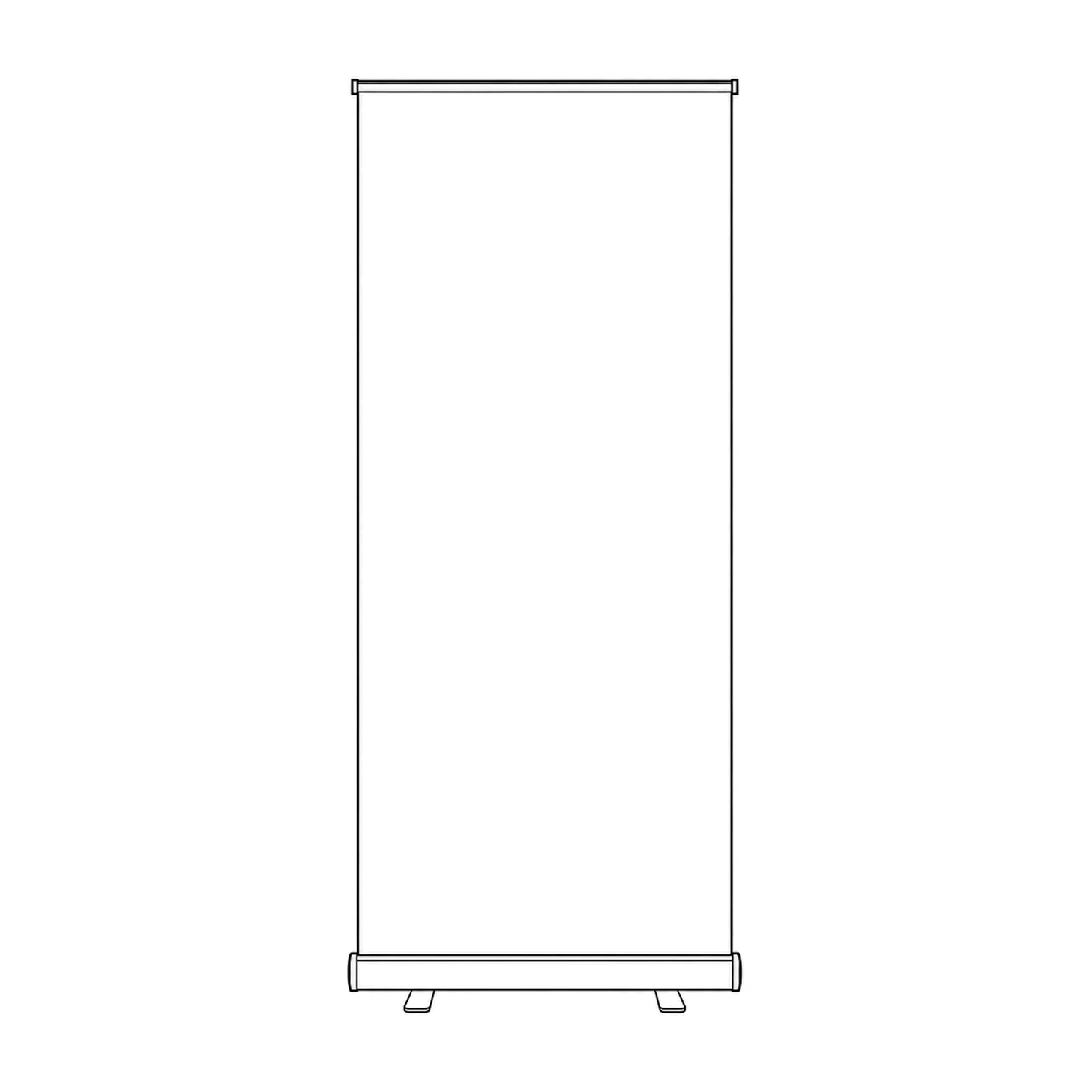 Wasp Roller Banner line drawing