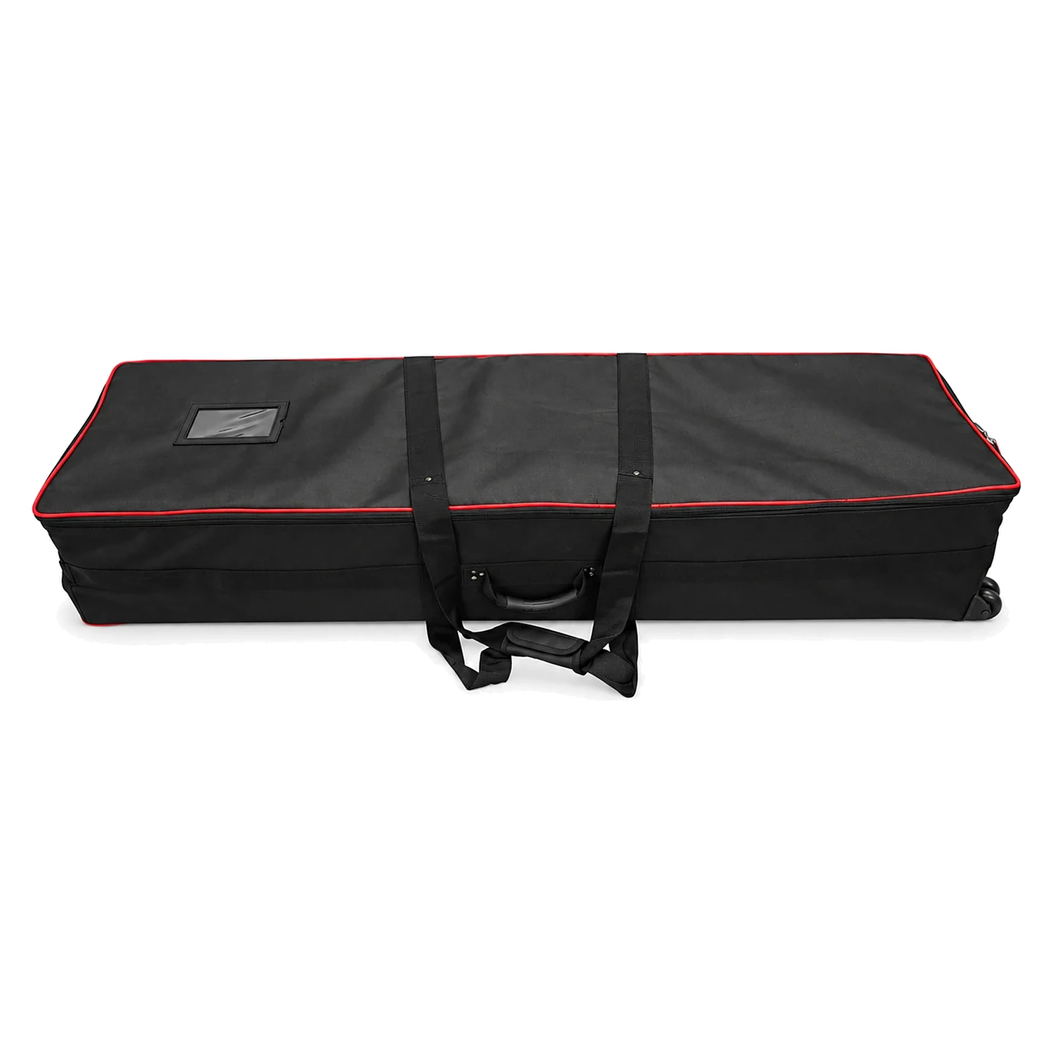Wheeled padded carry bag for display frames