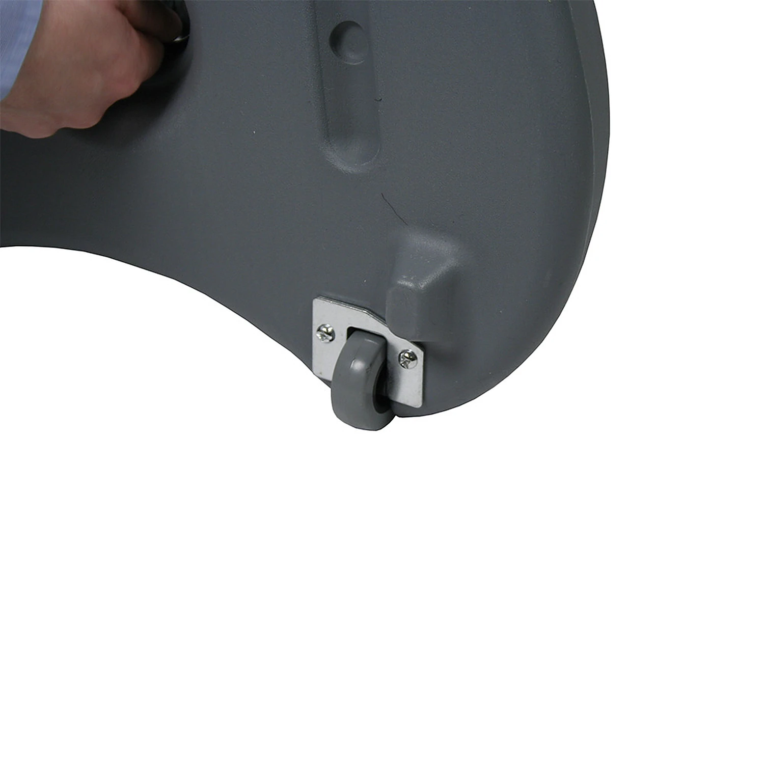 Wheel and handle on the water base