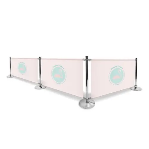 Frappe Café Barrier Kit - Single-Sided - 1000mm - Aero Mesh