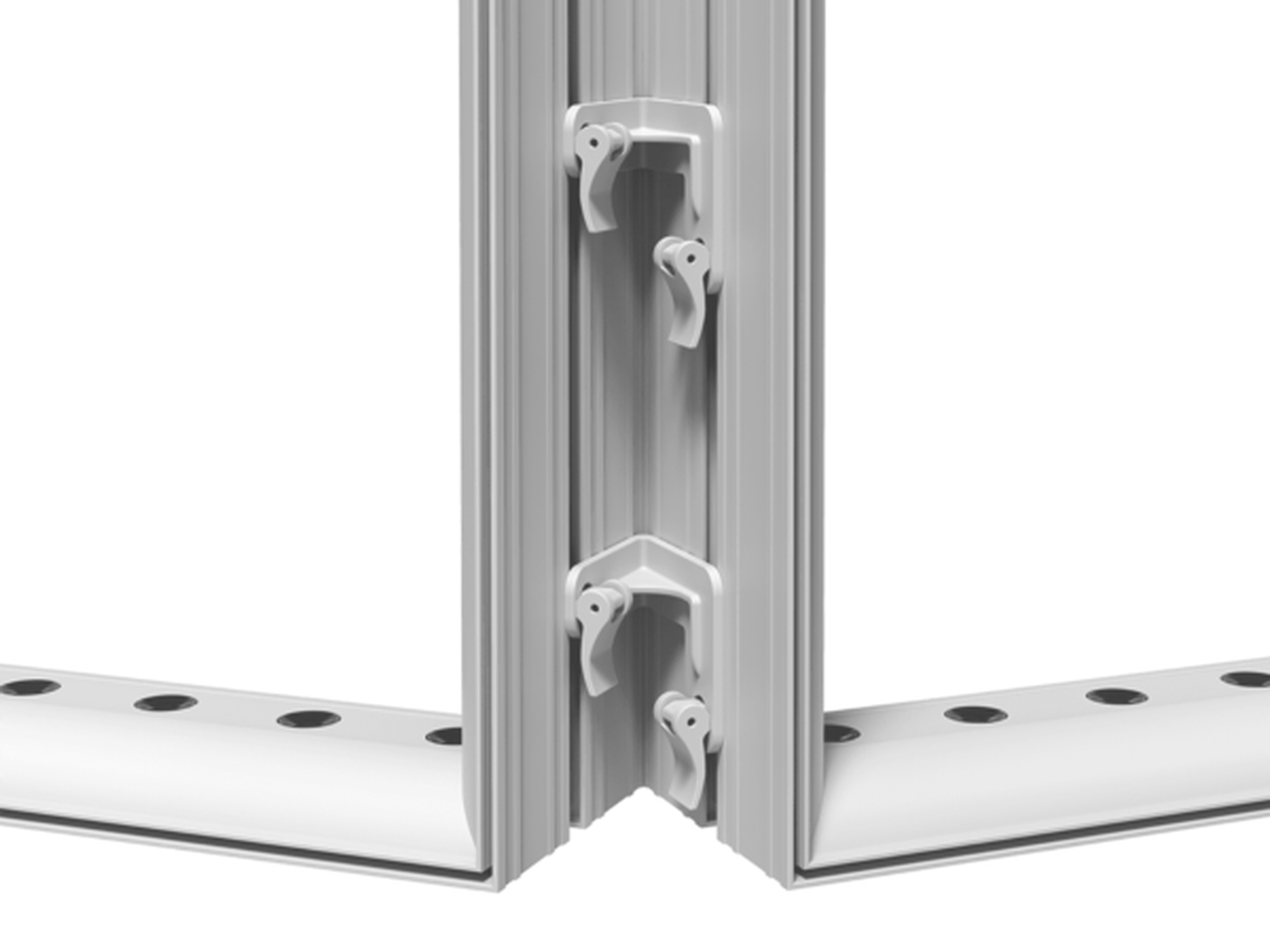 45° Connector for Glopix LED Lightbox - Tool-Free Display Connectors - Image 2