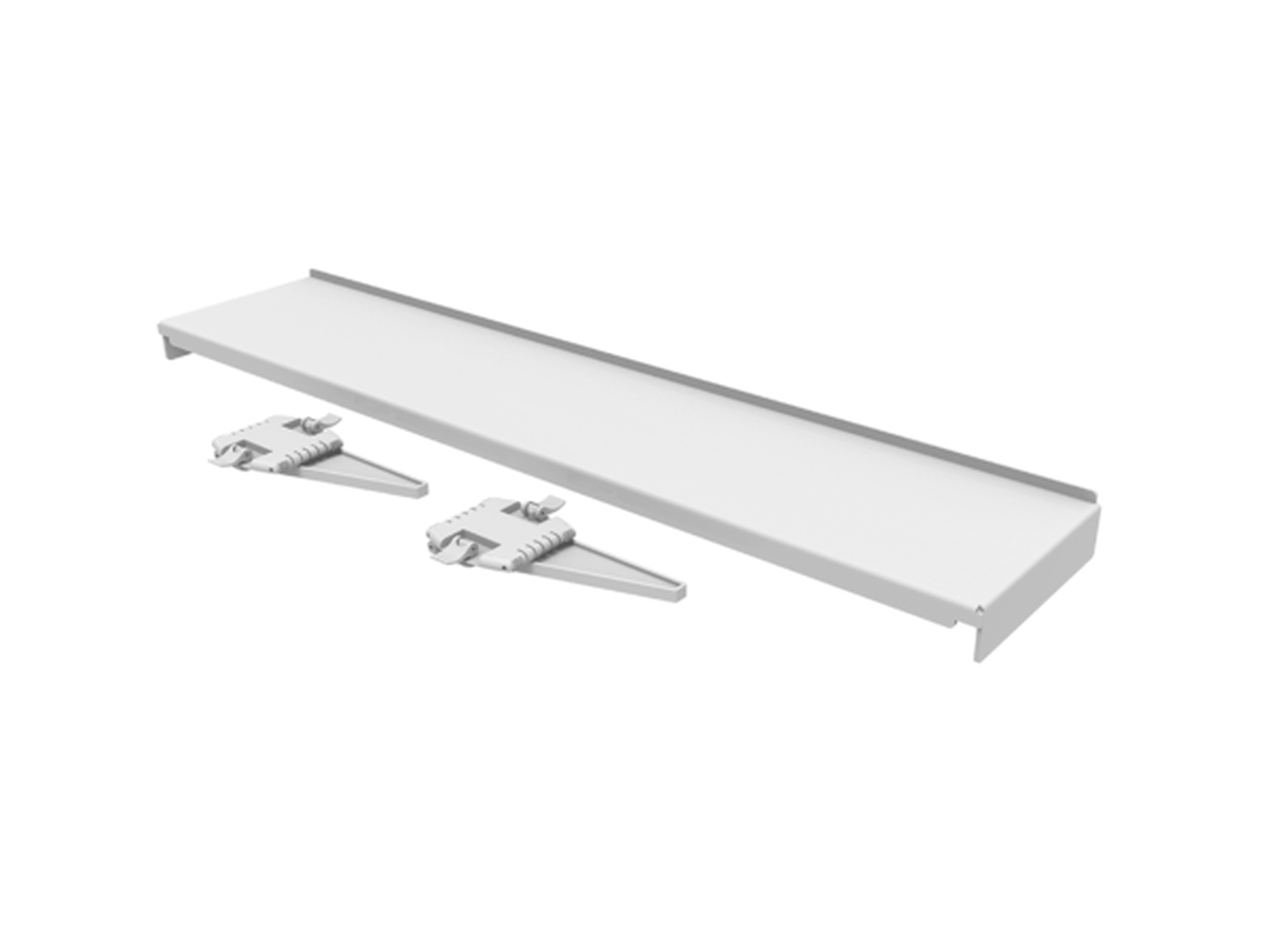 Single Sided Shelf with Fixings - Lightweight and Tool-Free - Image 2