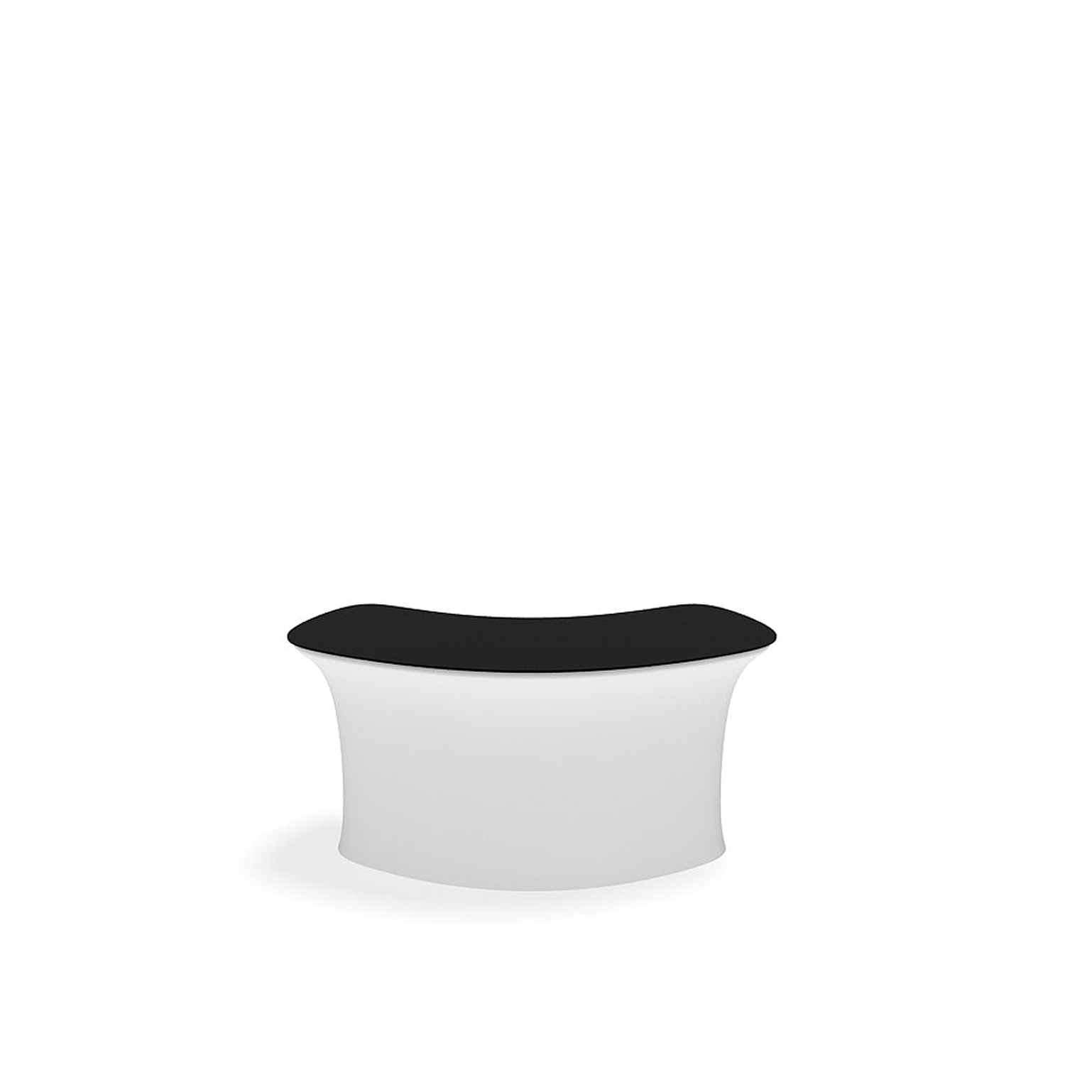 WaveLine InfoDesk Counter - Convex Curved - 68.4" x 26.9" x 39.4" - Image 6