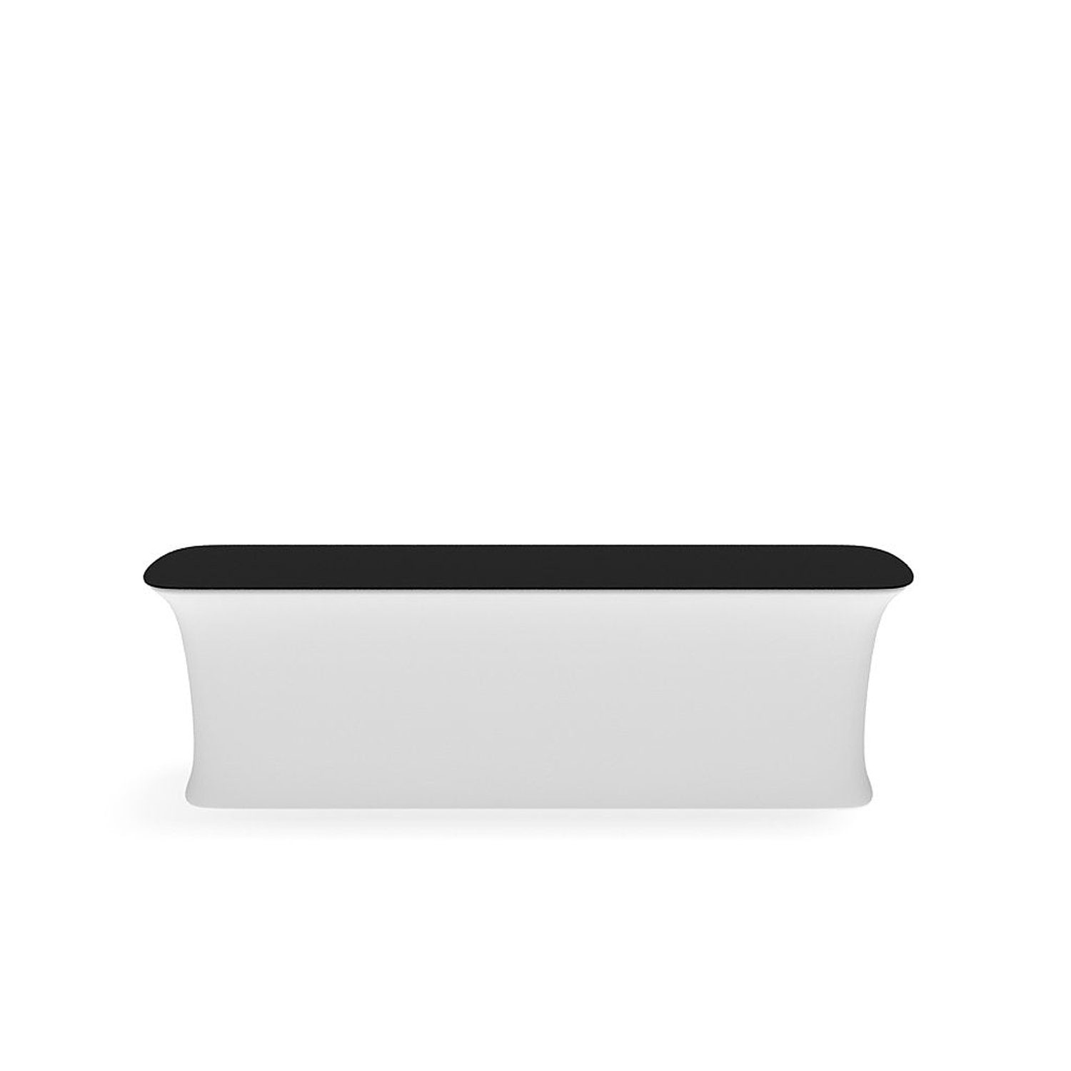 WaveLine InfoDesk Counter - Straight - 116.4" x 19.2" x 39.4" - Image 6