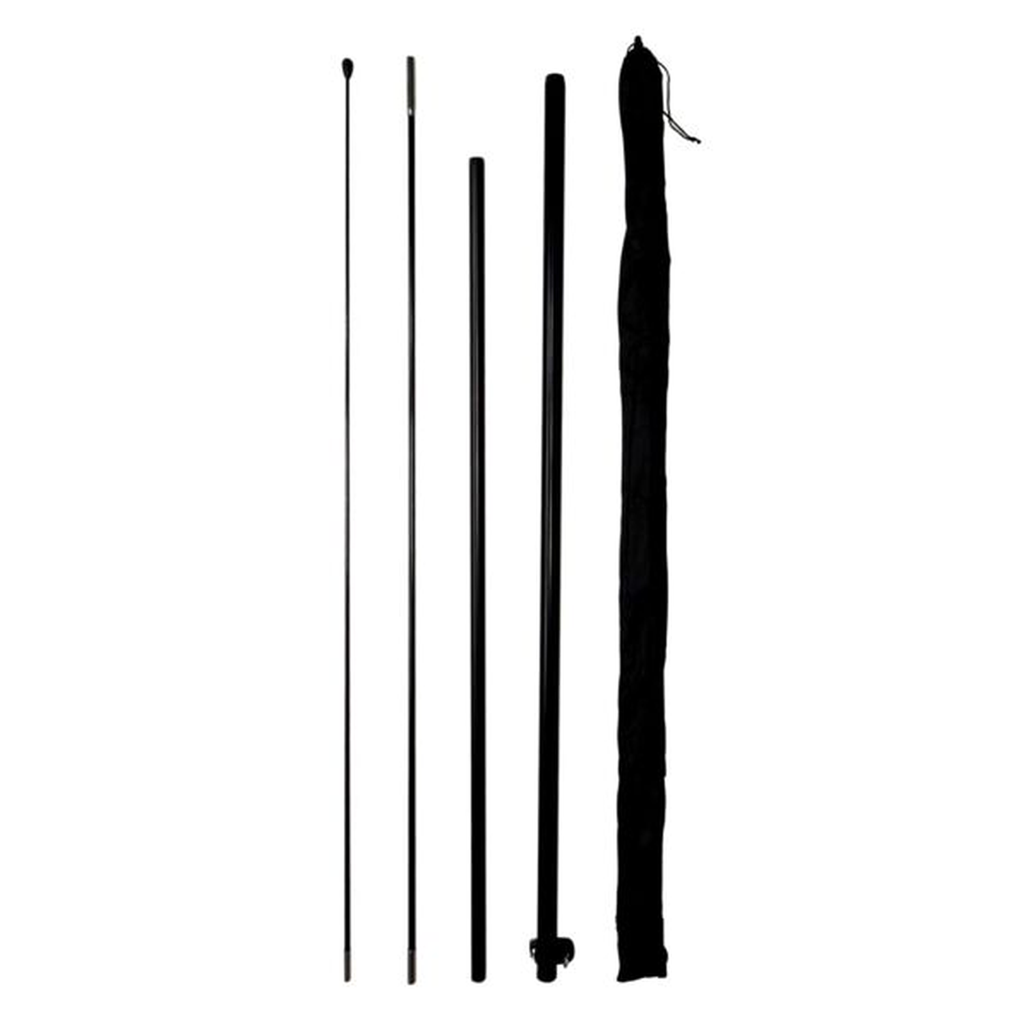 Fibreglass Flag and Pole Kit - Rectangle - 2.5m - Single-Sided - Image 2