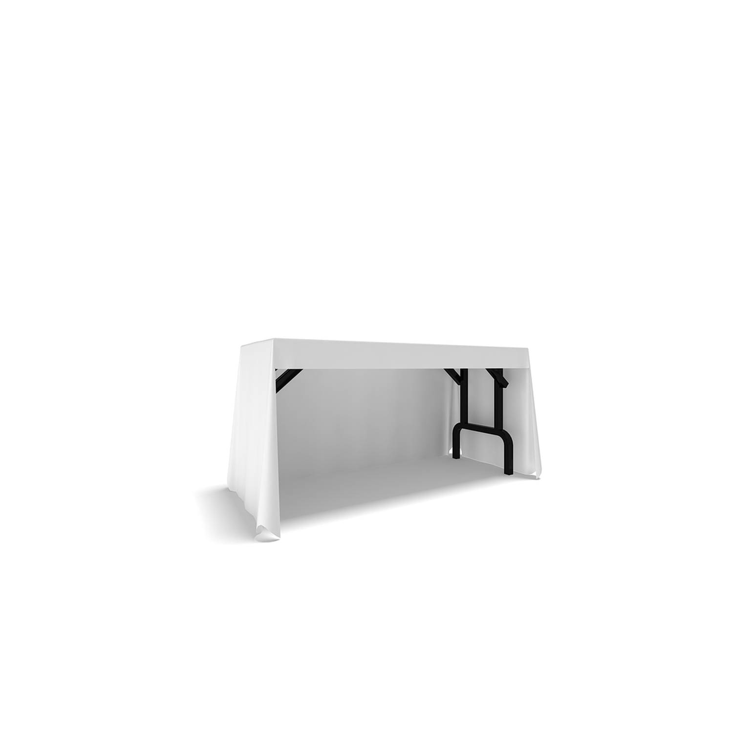 Loose Fitted Table Cloths - Draped Table Cover - 6ft Full Back - Image 4