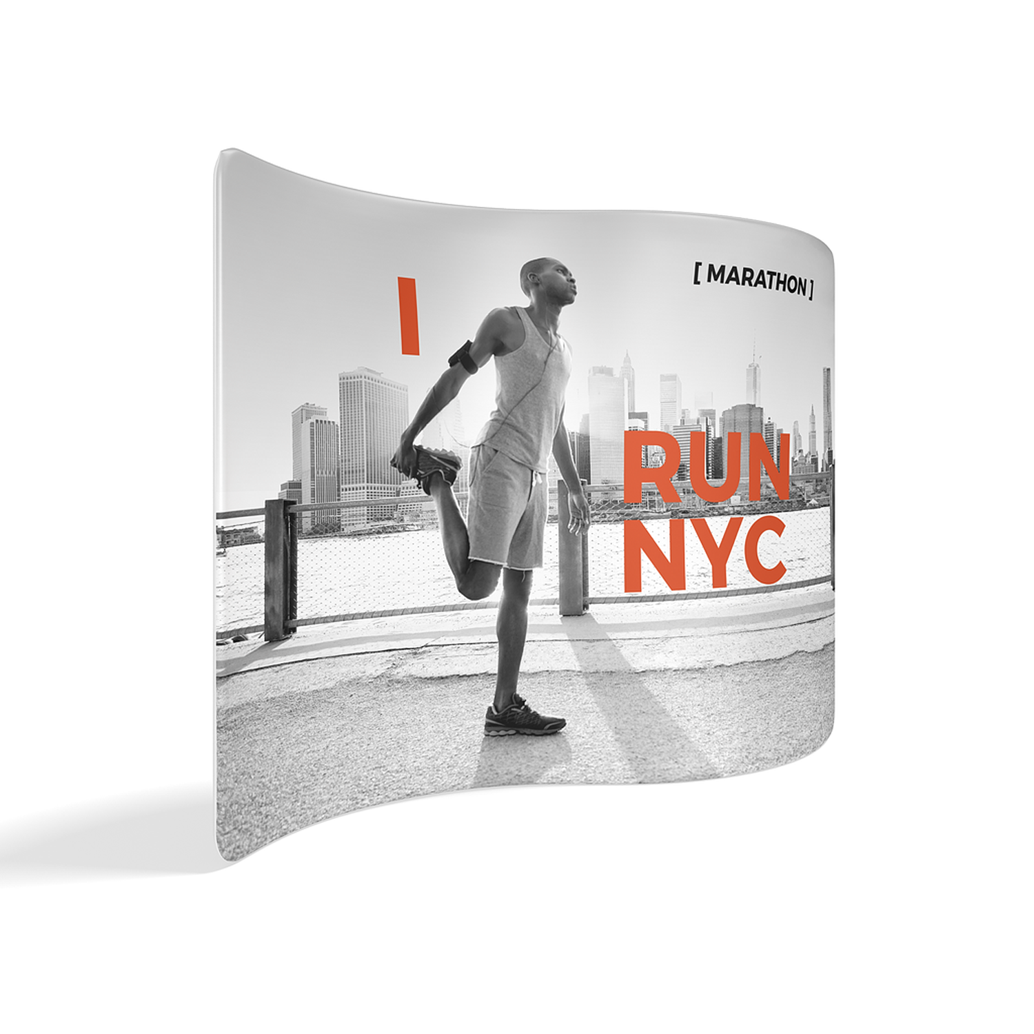 WaveLine® Display - Serpentine - 10ft S-Curve Frame - Double-Sided - Image 2