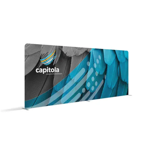 WaveLine® Display - Straight - Double-Sided - 20ft (5900mm x 2260mm)
