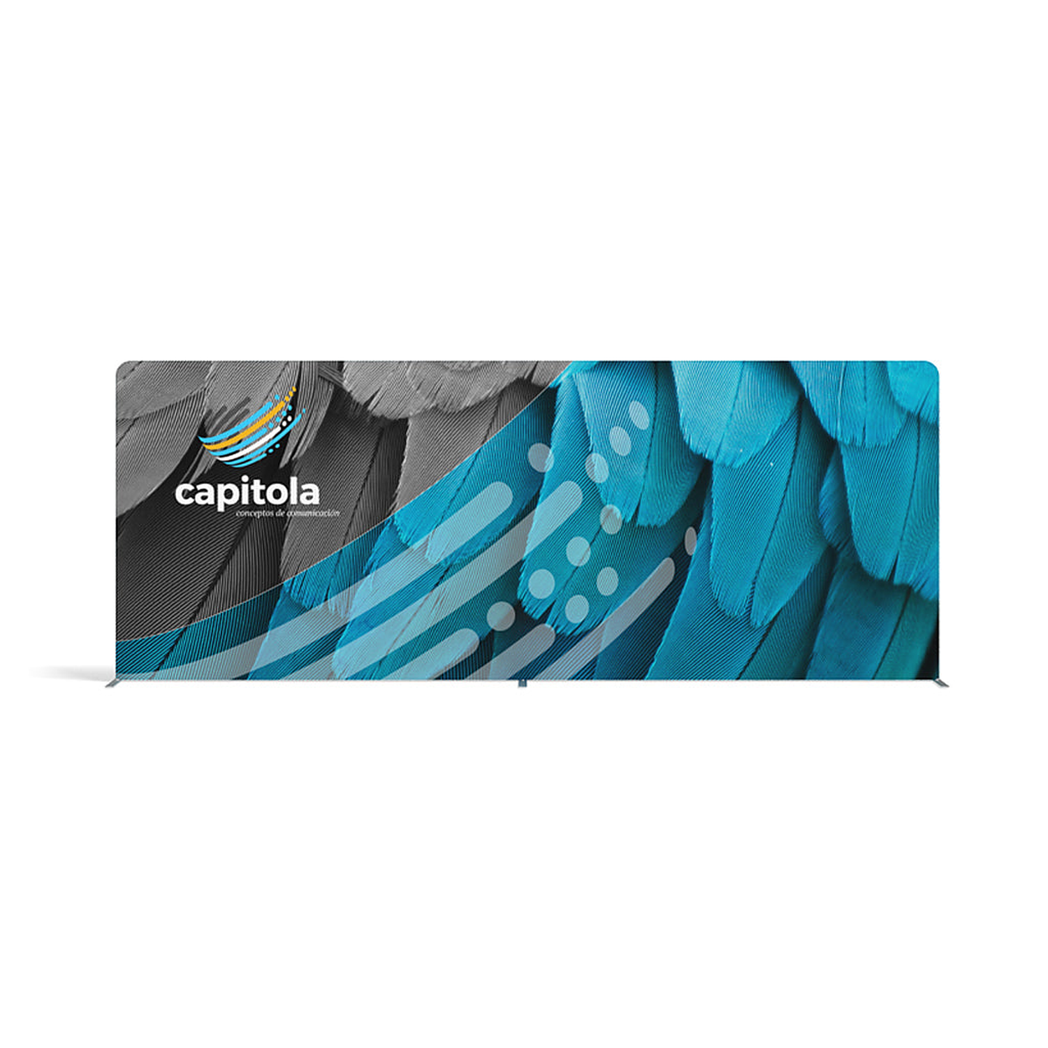 WaveLine® Display - Straight - Double-Sided - 20ft (5900mm x 2260mm) - Image 3