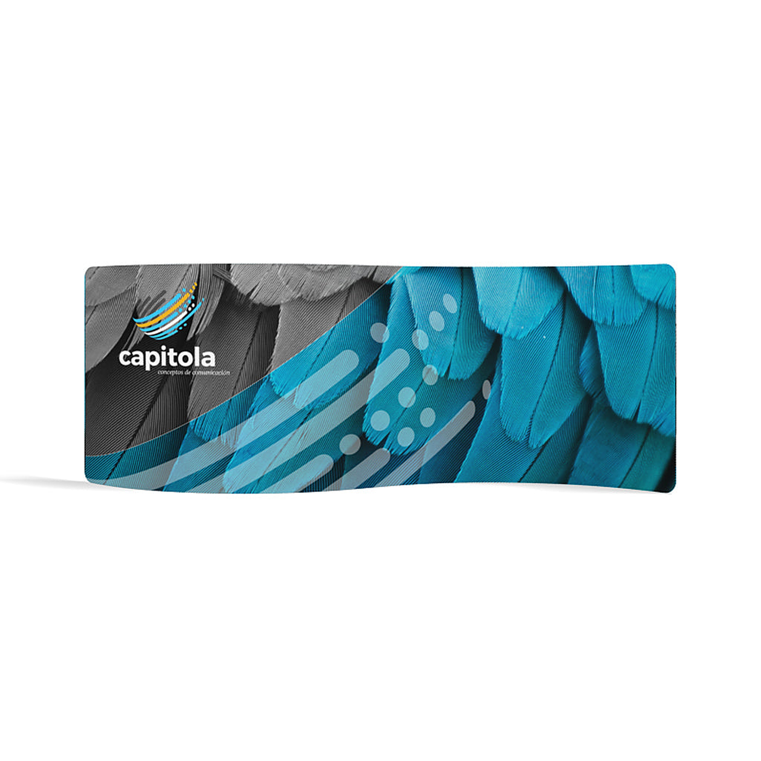 WaveLine® Display - Serpentine - 20ft S-Curve Frame - Double-Sided - Image 3