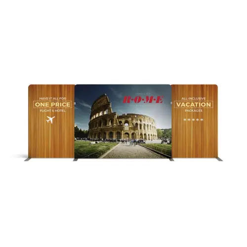 WaveLine Media® WLMEFE Tension Fabric Display Kit 01 - Single-Sided