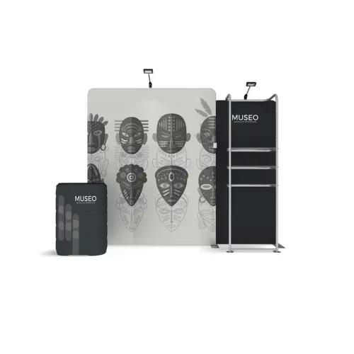 WaveLine Media® WLMMD Tension Fabric Display Kit 03 - Single-Sided